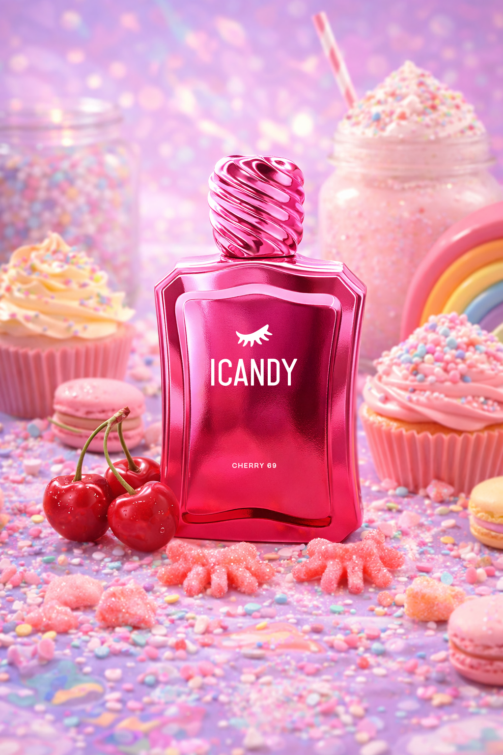 PERFUME ICANDY CHERRY TOP SUNDAY 69 - 100ML