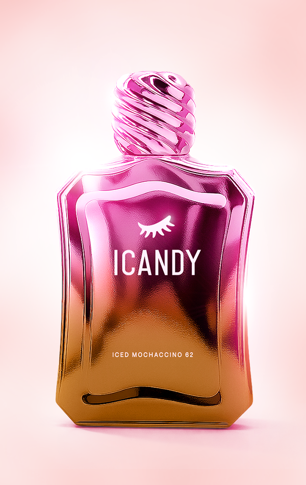 ICANDY Iced Mochaccino 62 Perfume 100ml — Coffee Gourmand Fragrance Made in Dubai