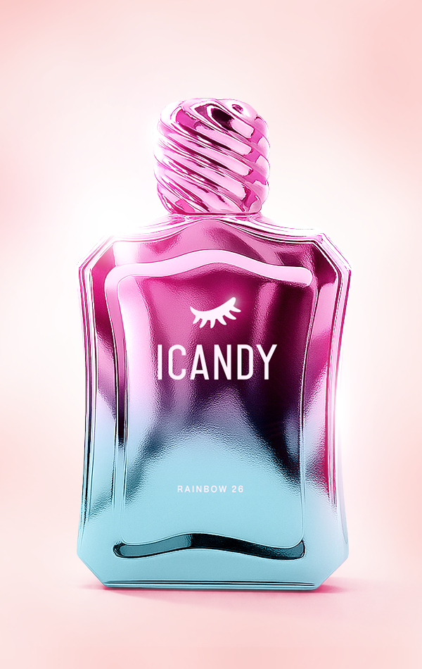 ICANDY Rainbow 26 Perfume 100ml — Fruity Floral Fragrance Made in Dubai