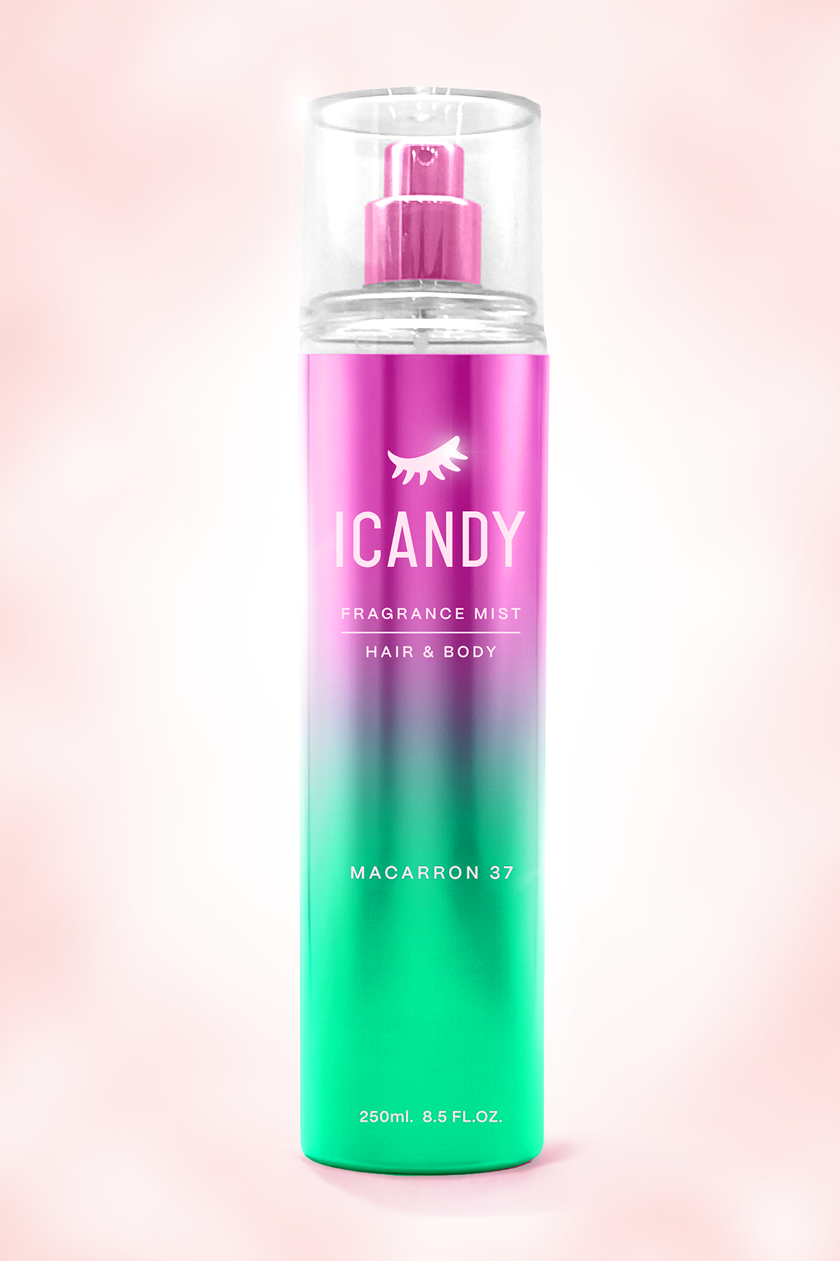 ICANDY Macarron 37 Body Splash 250ml — Sweet Pistachio Body Mist Made in Dubai